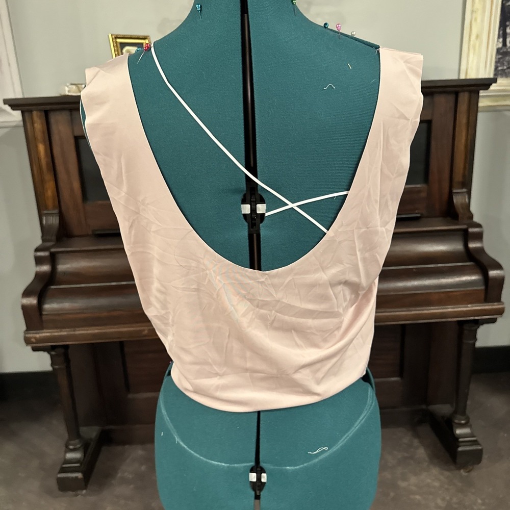 Women's Blue Padded Bralette - Size 2XL- Seamless &‎ Comfortable Fit runs big - Picture 5 of 10